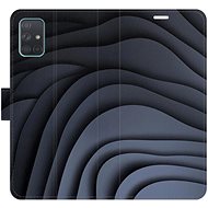 iSaprio Flip case Dark Waves for Samsung Galaxy A71 - Phone Case