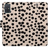 iSaprio Flip Case Dotted 02 for Samsung Galaxy A71 - Phone Case