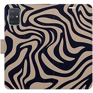 iSaprio Flip Case Zebra Black 02 for Samsung Galaxy A71 - Phone Case