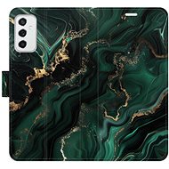 iSaprio Flip Case Emerald 02 for Samsung Galaxy M52 5G - Phone Case