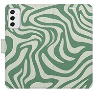 iSaprio Flip Case Zebra Green 02 for Samsung Galaxy M52 5G - Phone Case