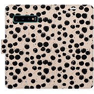 iSaprio Flip Case Dotted 02 for Samsung Galaxy S10 - Phone Case
