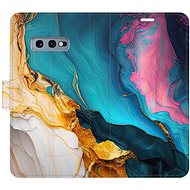 iSaprio Flip Case Colourful Marble for Samsung Galaxy S10e - Phone Case