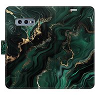 iSaprio Flip case Emerald 02 for Samsung Galaxy S10e - Phone Case