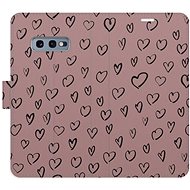 iSaprio Flip case Heart Dark 02 for Samsung Galaxy S10e - Phone Case