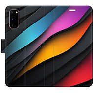 iSaprio Flip Case Color Waves for Samsung Galaxy S20 - Phone Case