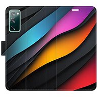 iSaprio Flip Case Color Waves for Samsung Galaxy S20 FE - Phone Case