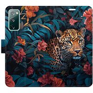 iSaprio Flip Case Flower Jaguar 02 for Samsung Galaxy S20 FE - Phone Case