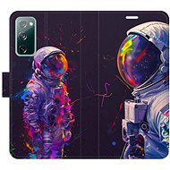 iSaprio Flip Case Neon Astronaut 02 for Samsung Galaxy S20 FE - Phone Case
