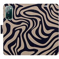 iSaprio Flip Case Zebra Black 02 for Samsung Galaxy S20 FE - Phone Case