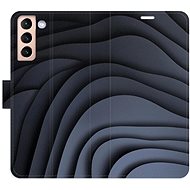 iSaprio Flip case Dark Waves for Samsung Galaxy S21 - Phone Case