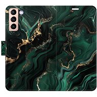 iSaprio Flip case Emerald 02 for Samsung Galaxy S21 - Phone Case