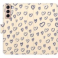 iSaprio Flip case Heart Light 02 for Samsung Galaxy S21 - Phone Case