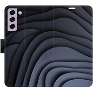iSaprio Flip case Dark Waves for Samsung Galaxy S21 FE 5G - Phone Case