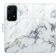 iSaprio Flip case SilverMarble 15 for Honor 200 Lite - Phone Cover