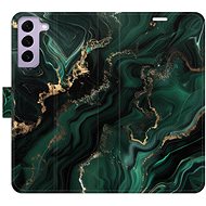 iSaprio Flip Case Emerald 02 for Samsung Galaxy S22 5G - Phone Case
