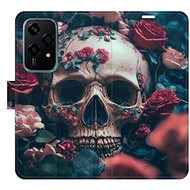 iSaprio Flip case Skull in Roses 02 for Honor 200 Lite - Phone Cover