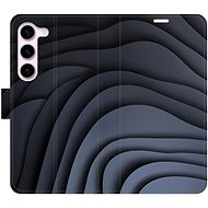 iSaprio Flip case Dark Waves for Samsung Galaxy S23 5G - Phone Case
