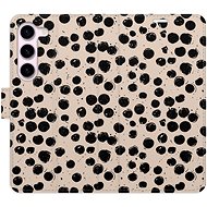 iSaprio Flip Case Dotted 02 for Samsung Galaxy S23 5G - Phone Case