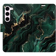 iSaprio Flip Case Emerald 02 for Samsung Galaxy S23 5G - Phone Case