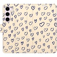 iSaprio Flip case Heart Light 02 for Samsung Galaxy S23 5G - Phone Case