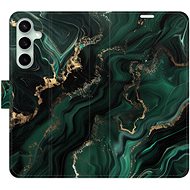 iSaprio Flip case Emerald 02 for Samsung Galaxy S23 FE - Phone Case