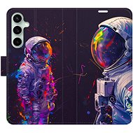 iSaprio Flip Case Neon Astronaut 02 for Samsung Galaxy S23 FE - Phone Case