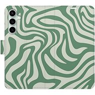 iSaprio Flip Case Zebra Green 02 for Samsung Galaxy S23 FE - Phone Case