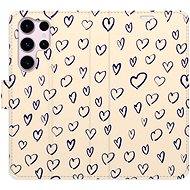 iSaprio Flip case Heart Light 02 for Samsung Galaxy S23 Ultra - Phone Case
