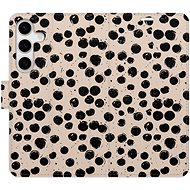 iSaprio Flip Case Dotted 02 for Samsung Galaxy S24 - Phone Case
