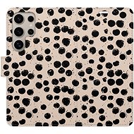 iSaprio Flip Case Dotted 02 for Samsung Galaxy S24 Ultra - Phone Case