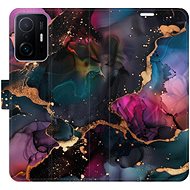 iSaprio Flip Case Dark Marble for Xiaomi 11T / 11T Pro - Phone Case
