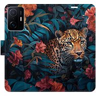 iSaprio Flip Case Flower Jaguar 02 for Xiaomi 11T / 11T Pro - Phone Case