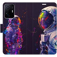 iSaprio Flip Case Neon Astronaut 02 for Xiaomi 11T / 11T Pro - Phone Case
