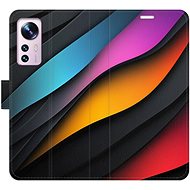 iSaprio Flip case Color Waves for Xiaomi 12 / 12X - Phone Case