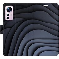 iSaprio Flip case Dark Waves for Xiaomi 12 / 12X - Phone Case