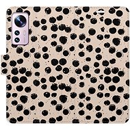 iSaprio Flip Case Dotted 02 for Xiaomi 12 / 12X - Phone Case