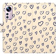 iSaprio Flip case Heart Light 02 for Xiaomi 12 / 12X - Phone Case