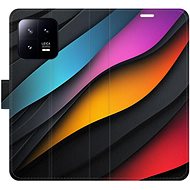 iSaprio Flip Case Color Waves for Xiaomi 13 - Phone Case