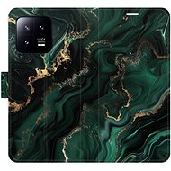 iSaprio Flip Case Emerald 02 for Xiaomi 13 - Phone Case