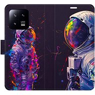 iSaprio Flip Case Neon Astronaut 02 for Xiaomi 13 - Phone Case
