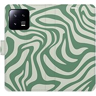 iSaprio Flip Case Zebra Green 02 for Xiaomi 13 - Phone Case
