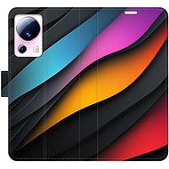 iSaprio Flip case Color Waves for Xiaomi 13 Lite - Phone Case