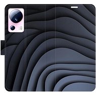 iSaprio Flip case Dark Waves for Xiaomi 13 Lite - Phone Case