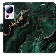 iSaprio Flip case Emerald 02 for Xiaomi 13 Lite - Phone Case