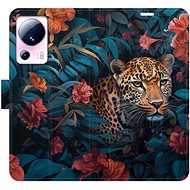 iSaprio Flip Case Flower Jaguar 02 for Xiaomi 13 Lite - Phone Case