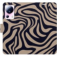 iSaprio Flip Case Zebra Black 02 for Xiaomi 13 Lite - Phone Case
