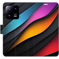 iSaprio Flip Case Color Waves for Xiaomi 13 Pro - Phone Case