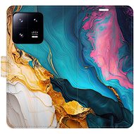 iSaprio Flip Case Colourful Marble for Xiaomi 13 Pro - Phone Case