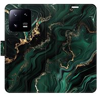 iSaprio Flip Case Emerald 02 for Xiaomi 13 Pro - Phone Case